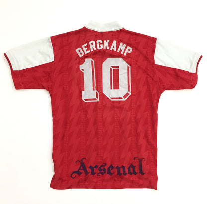 0107 Nike Vintage Arsenal FC 95/96 Home Jersey Bergkamp