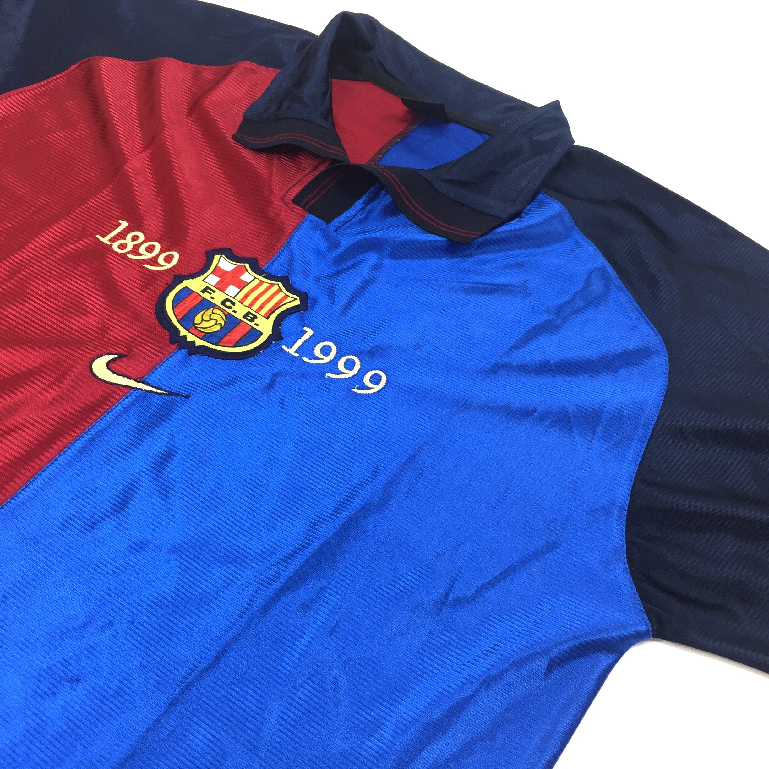 0541 Nike Vintage Bootleg FC Barcelona 98 99 Jersey PAUL S FANSHOP