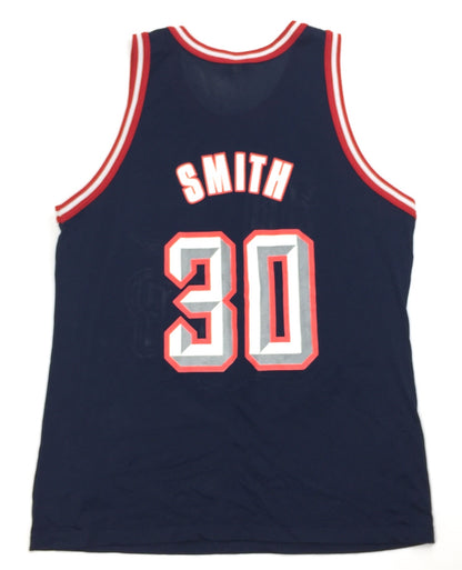 0278 Champion Vintage Houston Rockets Smith Jersey