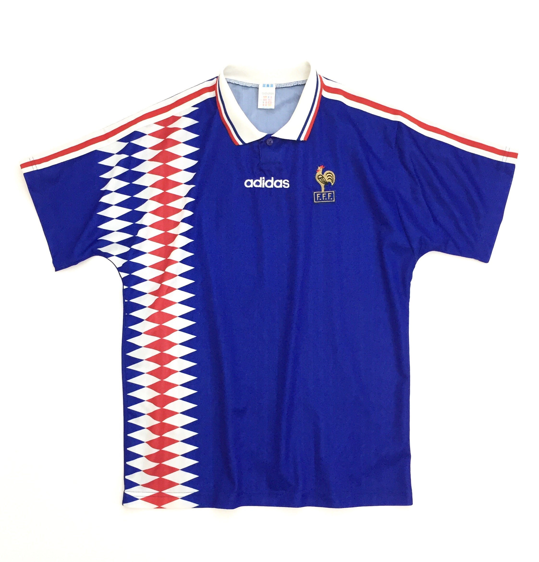 0099 Adidas Vintage 95/96 French National Team Jersey – PAUL'S FANSHOP