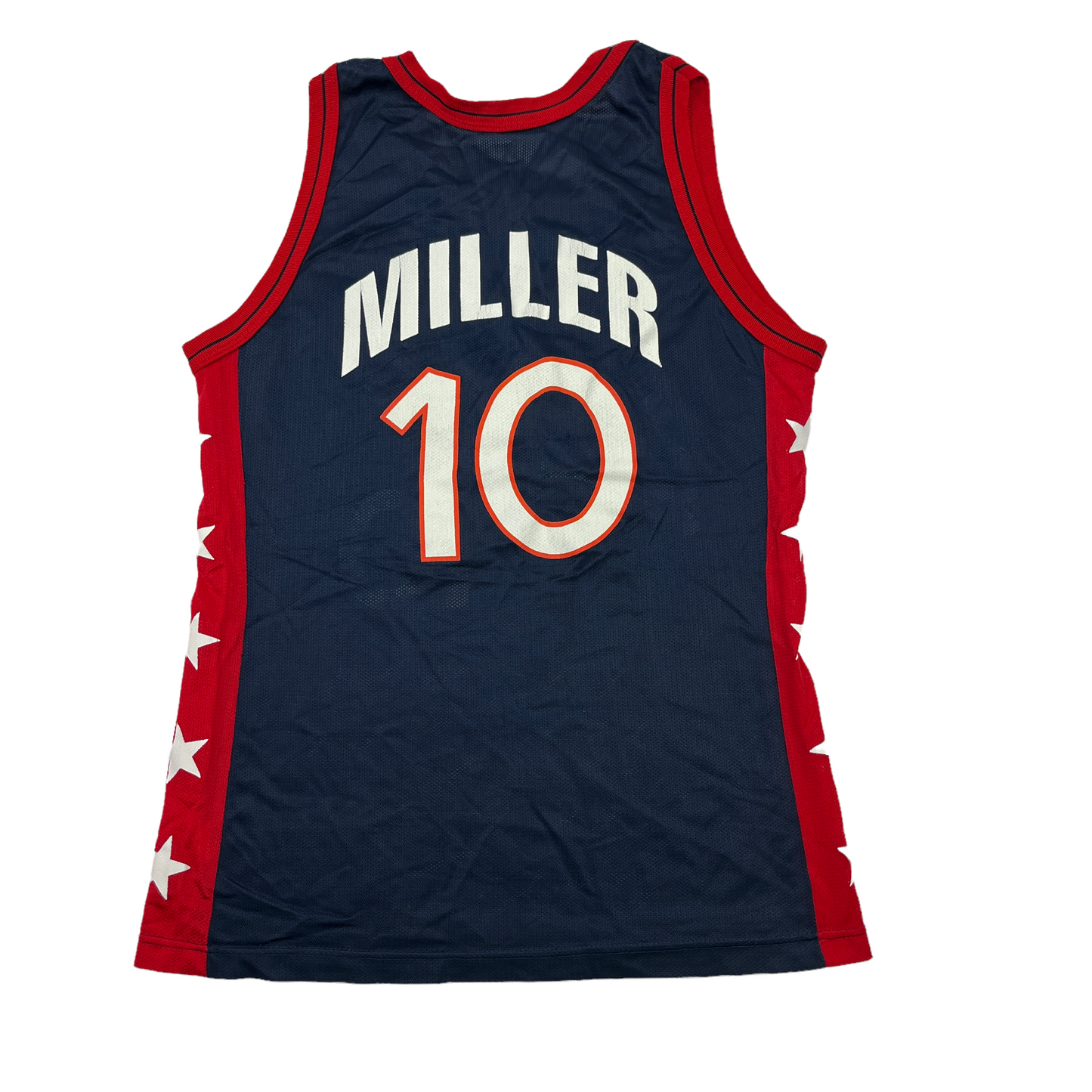 01051 Champion USA National Team Basketball Jersey Reggie Miller