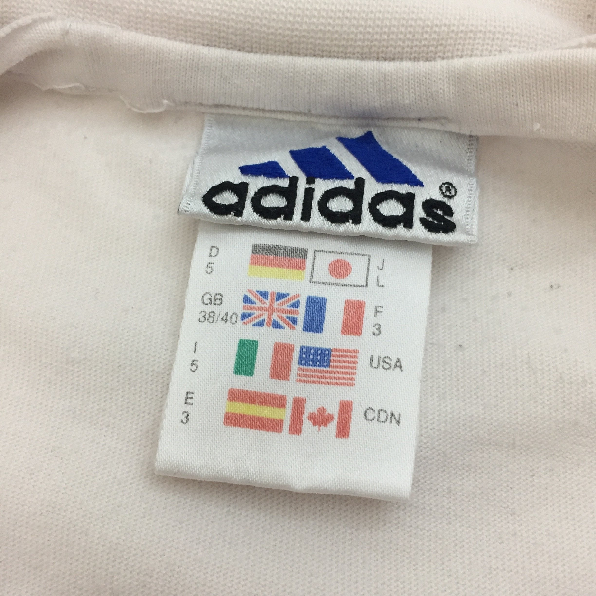 Adidas vintage labels best sale