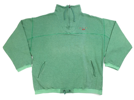 0317 Adidas Vintage Colors Of Sport 1/4 Zip Sweater