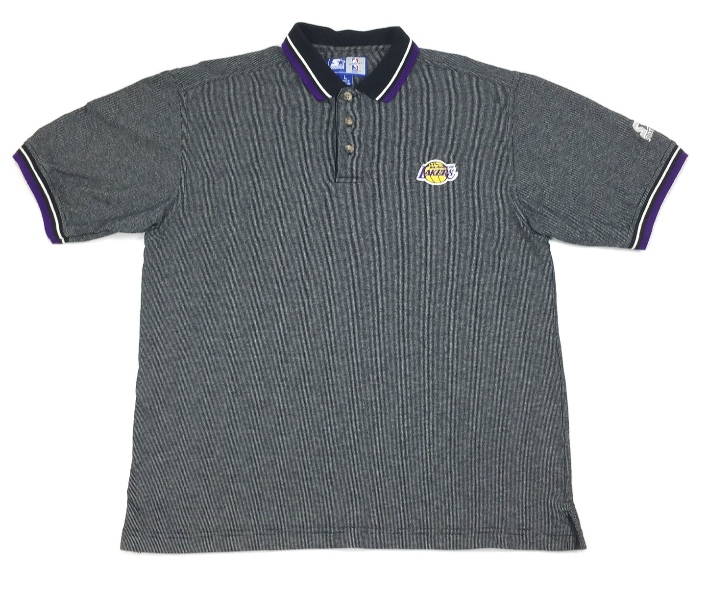 0256 Starter Vintage LA Lakers Poloshirt