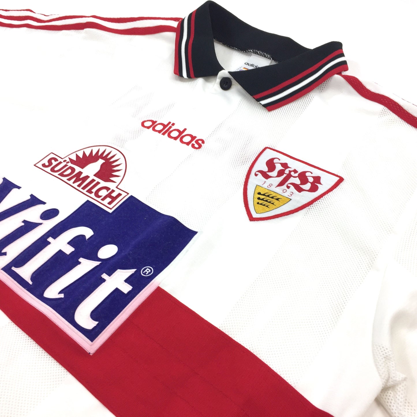 0361 Adidas Vintage VFB Stuttgart 90‘s Home Jersey Verlaat