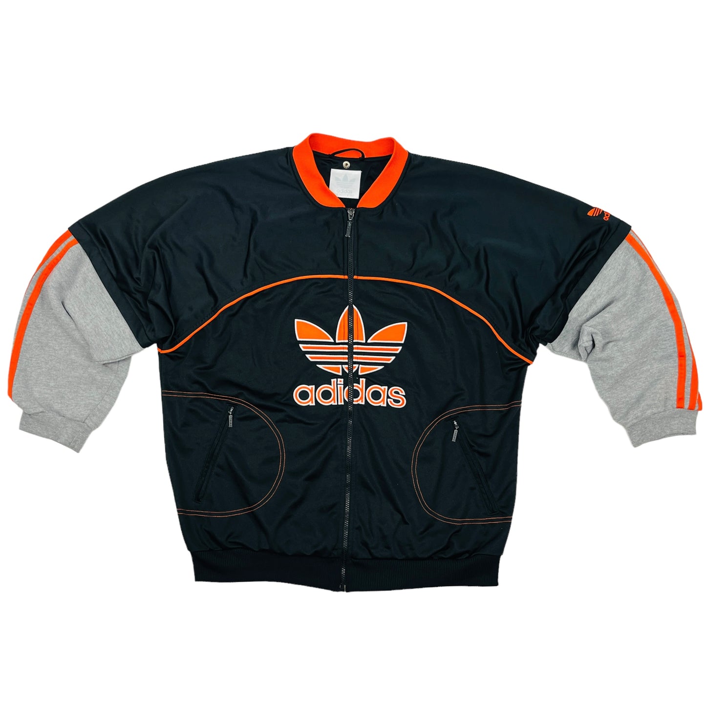 01345 Adidas 90s Trefoil Tracktop (Missing Hood)