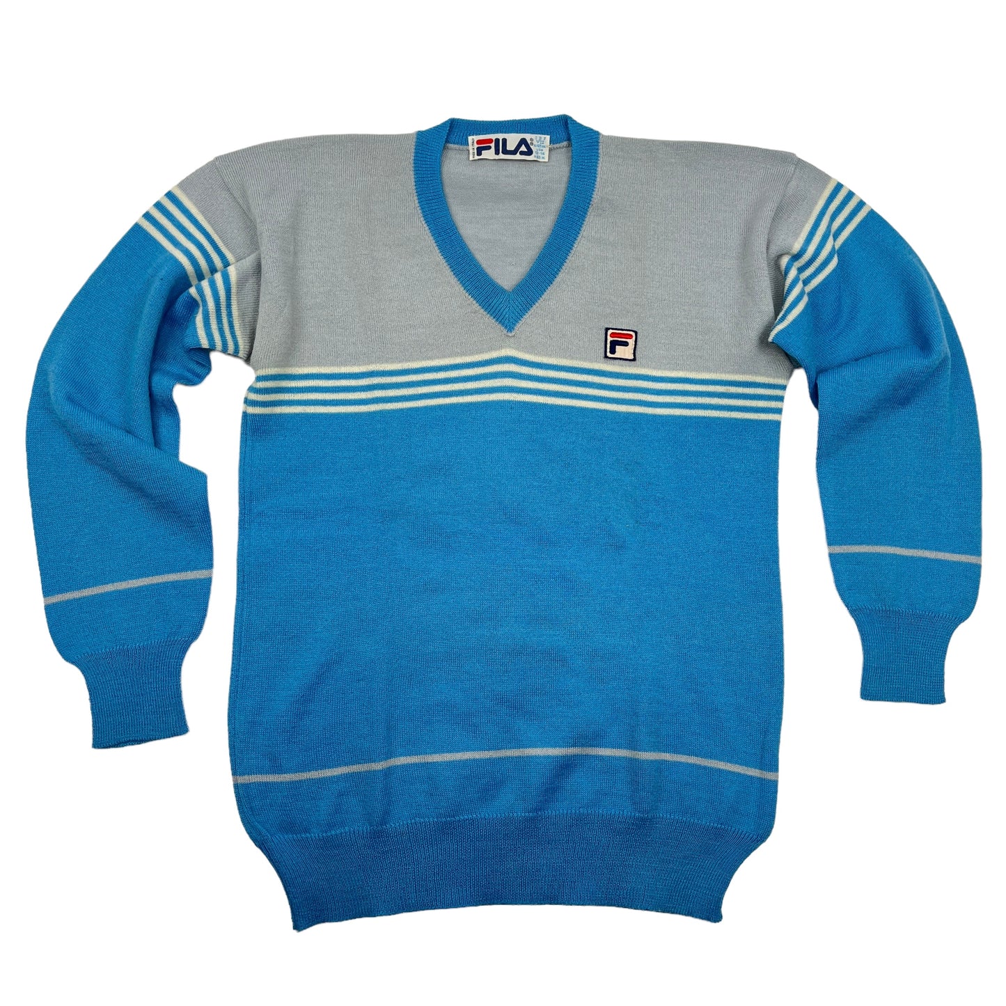 01366 Fila 80s Tennis Knitted Sweater