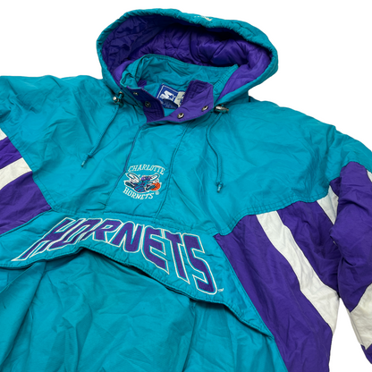 01045 Starter Vintage Charlotte Hornets Basketball Jacket