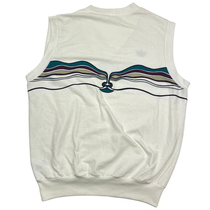 01267 Adidas Vintage Ivan Lendl „Face“ Tennis Vest