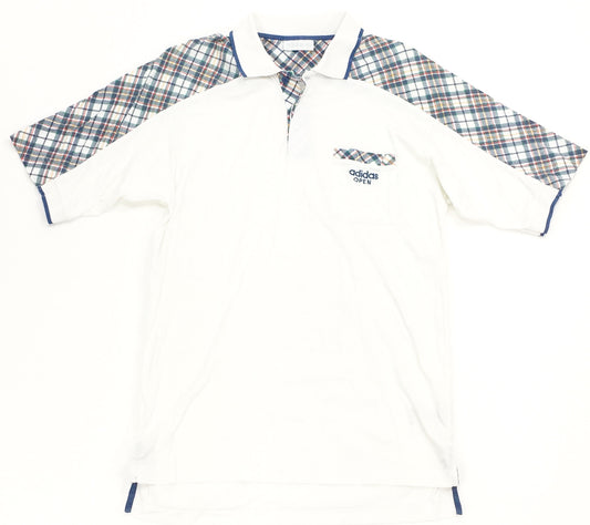 0387 Adidas Vintage Adidas Open Tennis Poloshirt