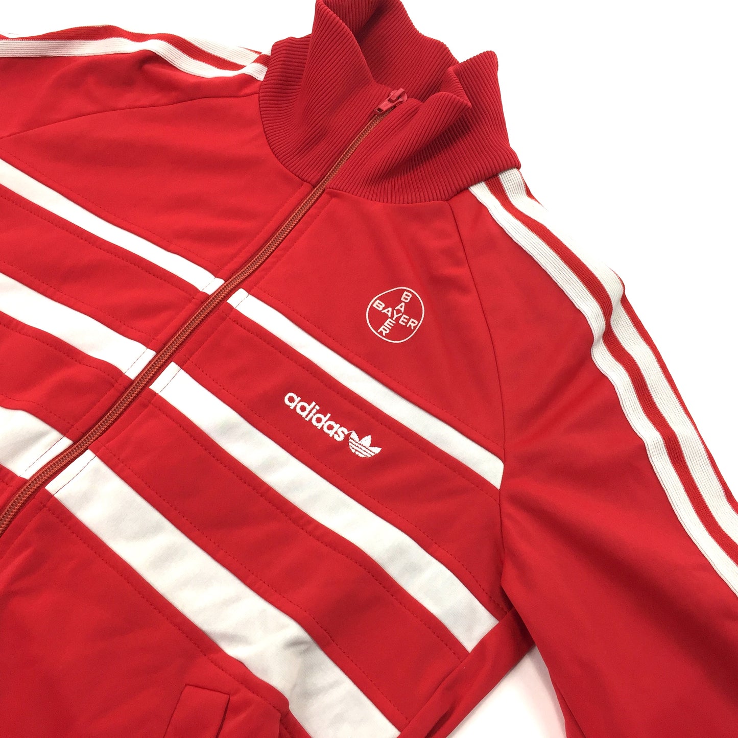 0512 Adidas Vintage Bayer 04 Leverkusen 86/87 Tracktop