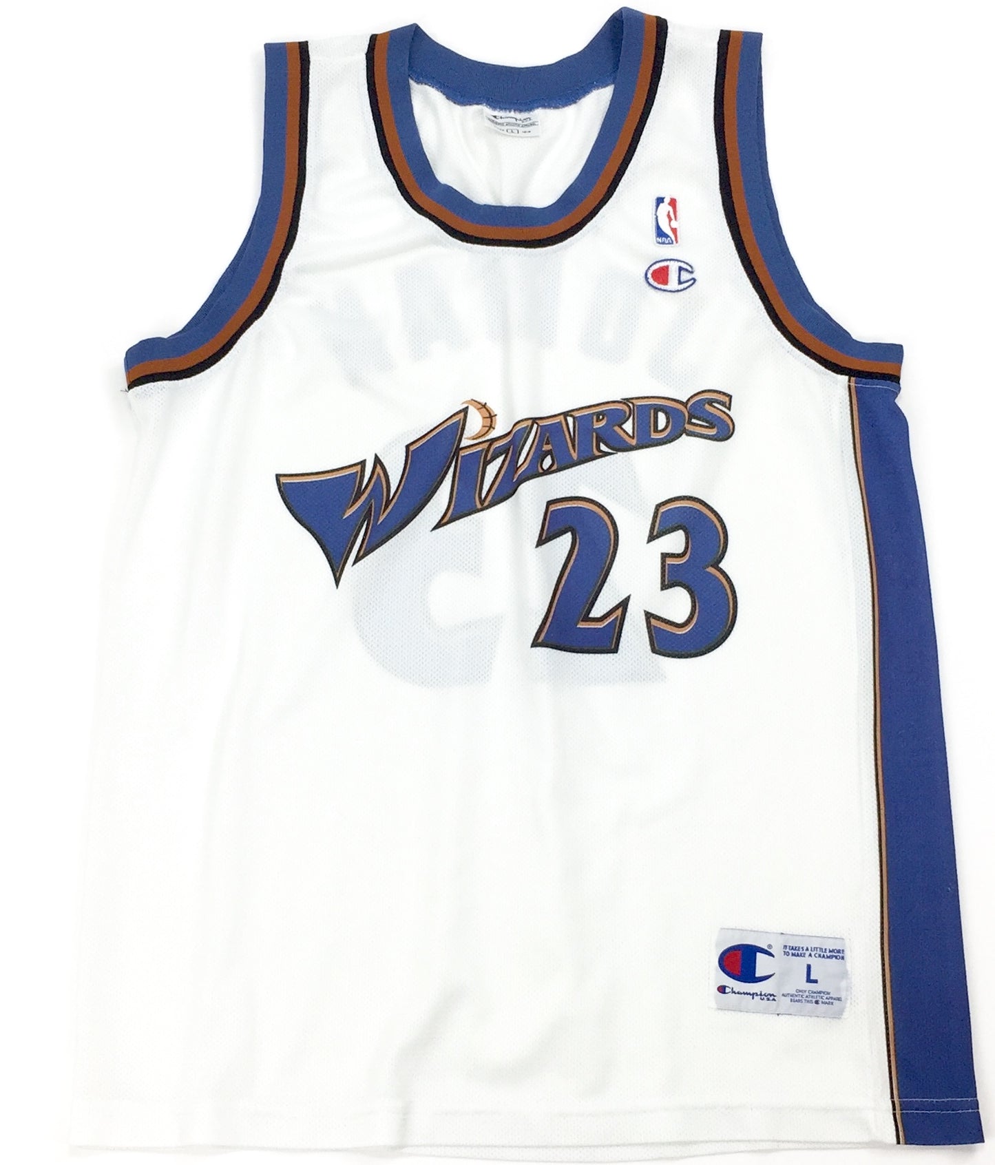 0450 Champion Vintage Washington Wizards Jordan Jersey