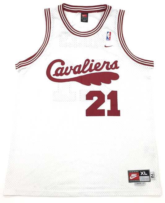 0355 Nike Vintage Cleaveland Cavaliers Miles Jersey