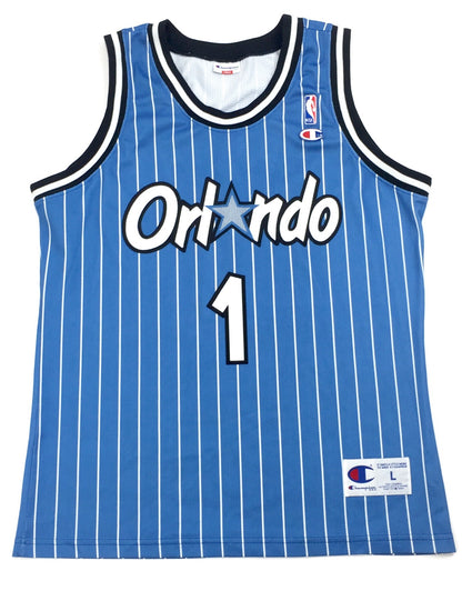 0275 Champion Vintage Orlando Magic Hardaway Jersey