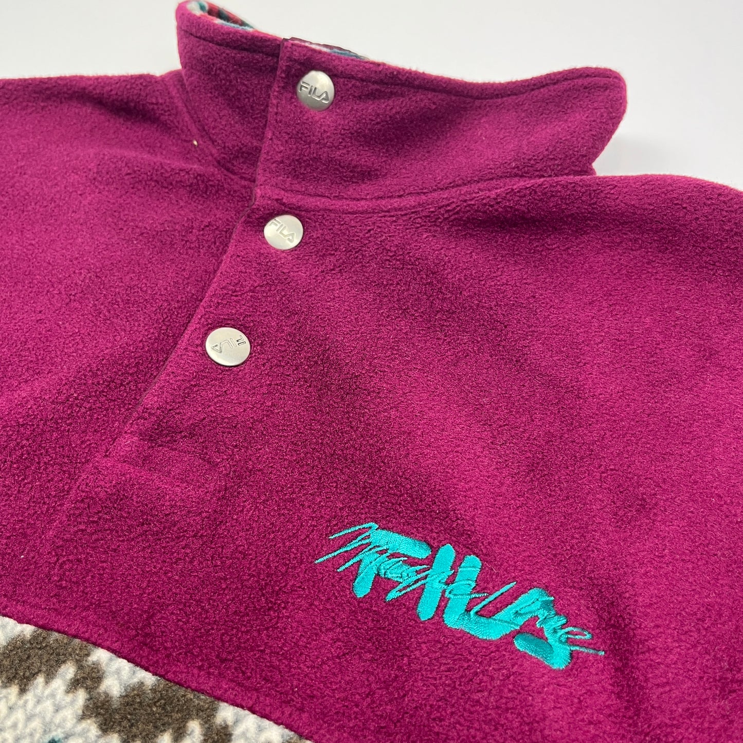 01248 Fila 90s „ Magic line“ Fleece Sweater