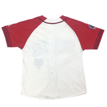 0593 Starter Vintage 90s Chicago Bulls Baseball Jersey