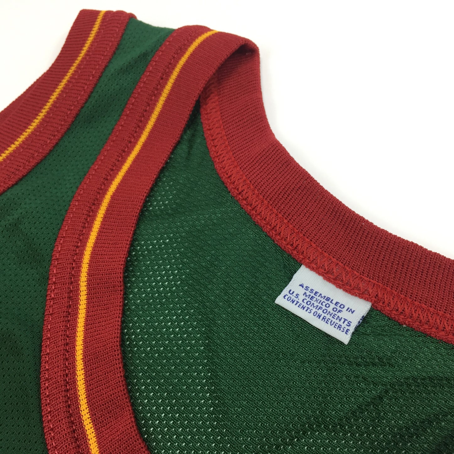 0276 Champion Vintage Seattle Super Sonics Kemp Jersey