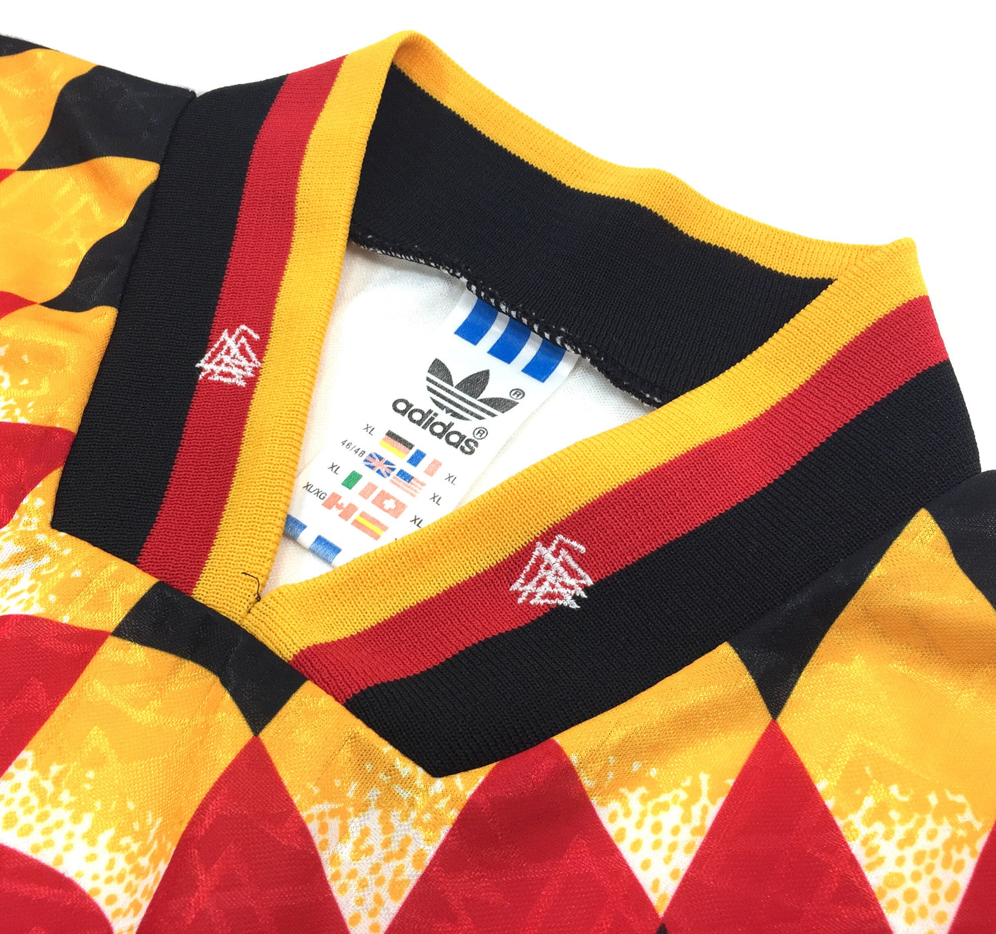 0373 Adidas Vintage DFB German National Team 90s Home Jersey