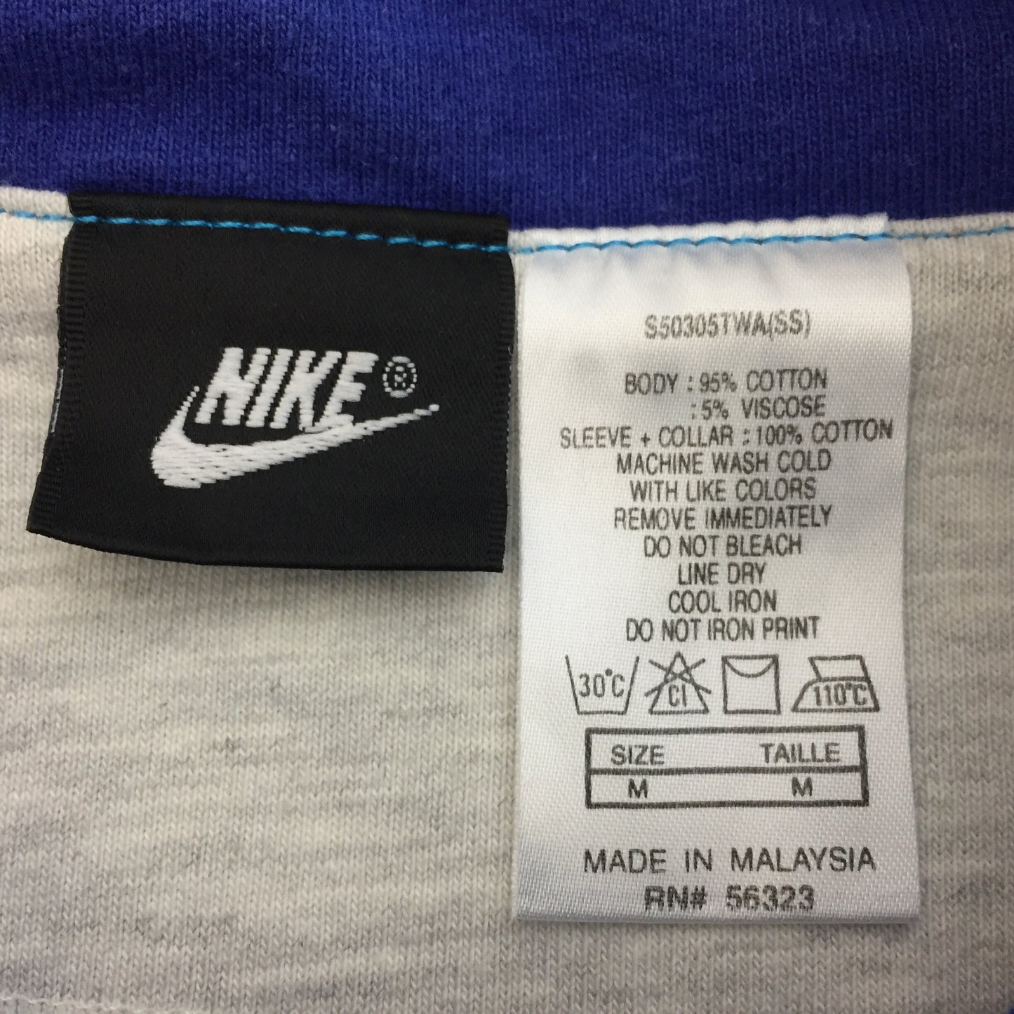 0187 Nike Vintage Basketball Sweat-Jersey