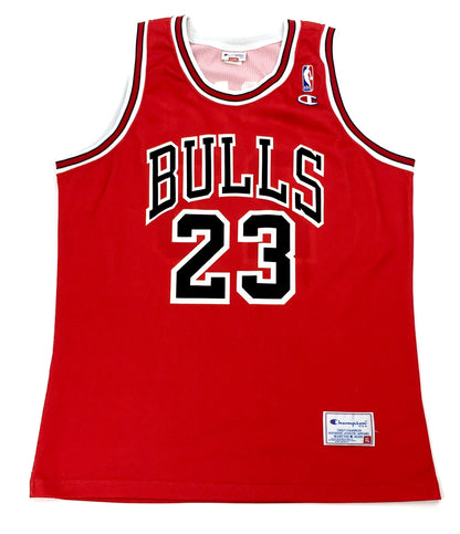 0445 Champion Vintage Chicago Bulls Jordan Jersey