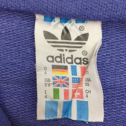 0193 Adidas Vintage Zip Hoodie