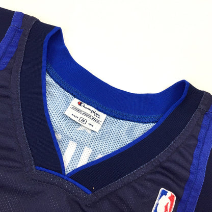 0443 Champion Vintage Dallas Mavericks Nowitzki Jersey