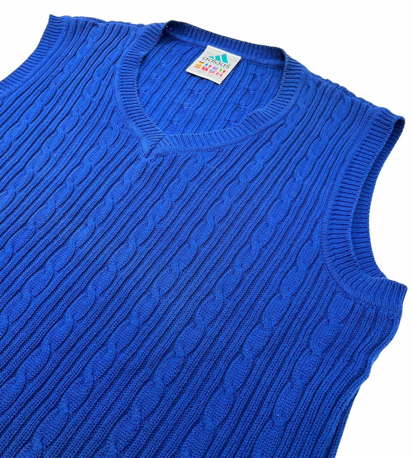 0640 Adidas Vintage 90s Equipment Tennis Vest