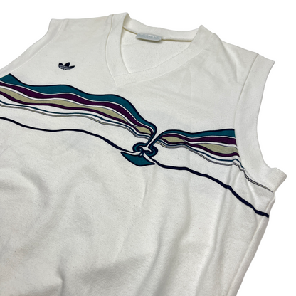 01267 Adidas Vintage Ivan Lendl „Face“ Tennis Vest