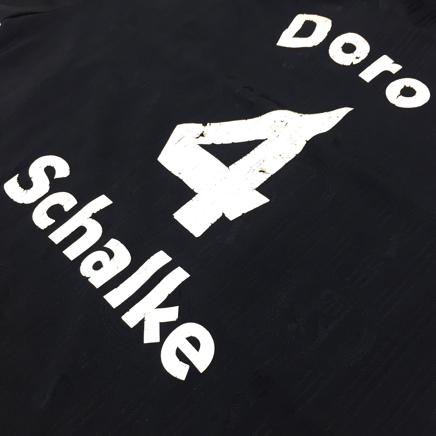 0498 Vintage Adidas FC Schalke 04 Doro Soccer Jersey 97/98